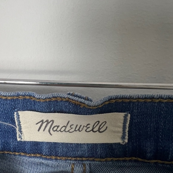 Madewell 9" High-Rise Skinny Jeans in Bonita Wash Side-Slit Edition Size 25 - Picture 14 of 16